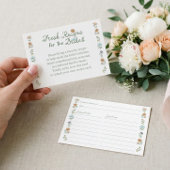 Fresh Off the Market Fresh Recipe For The Bride Informatiekaartje