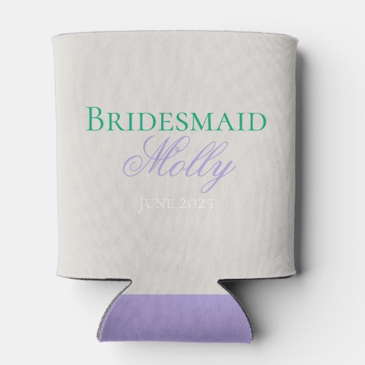 Fresh Off the Market - Gepersonaliseerde moderne b Blikjeskoeler (Achterkant)