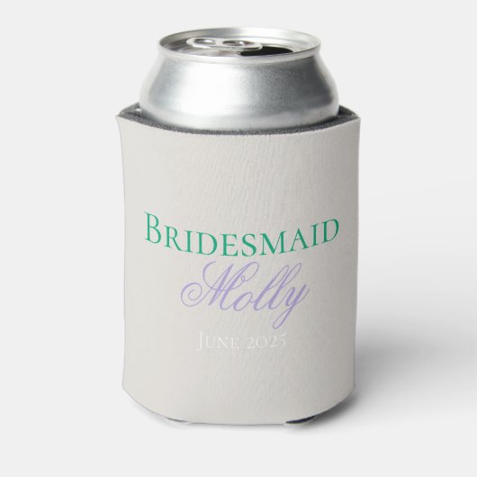 Fresh Off the Market - Gepersonaliseerde moderne b Blikjeskoeler (Blikje Achterkant)