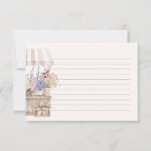 Fresh Off the Market Provence Bruids Receptenkaart Kaart (Achterkant)