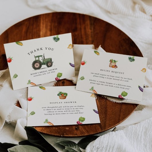 Fresh Off The Market Recept Aanvraag Vrijgezellenf Informatiekaartje