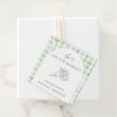 Fresh Off the Market Vrijgezellenfeest Boeren Bedankjes Labels (In situ)