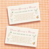 Fresh Off the Market Vrijgezellenfeest Recept Aanv Informatiekaartje