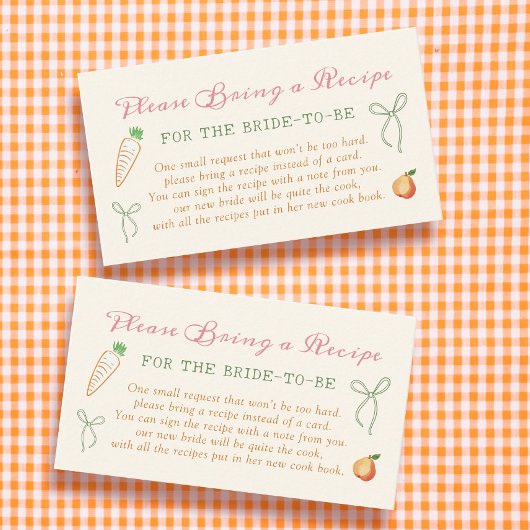 Fresh Off the Market Vrijgezellenfeest Recept Aanv Informatiekaartje