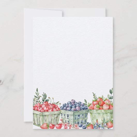 Fresh Off the Market Vrijgezellenfeest voor boeren Kaart (Achterkant)