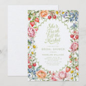 Fresh Off the Market Vrijgezellenfeest voor boeren Kaart (Voorkant / Achterkant)