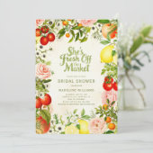 Fresh Off the Market Vrijgezellenfeest voor boeren Kaart (Staand voorkant)