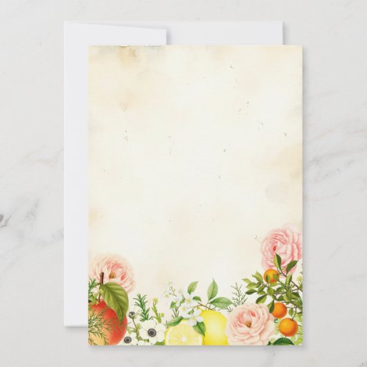 Fresh Off the Market Vrijgezellenfeest voor boeren Kaart (Achterkant)