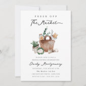 Fresh Off the Market Vrijgezellenfeest voor de boe Kaart (Voorkant)