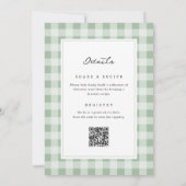 Fresh Off the Market Vrijgezellenfeest voor de boe Kaart (Achterkant)