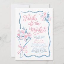 Fresh Off The Market Whimsical Bridal Shower