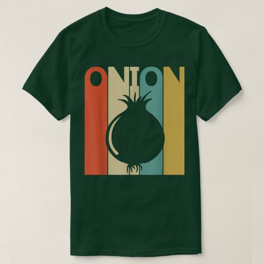 Fresh Onion Vegetable  T-shirt (Design voorkant)