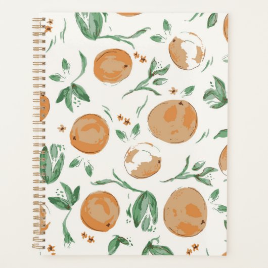 Fresh Orange Planner (Voorkant)