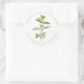FRESH OREGANO Biz ID Grote Ronde Stickers (Tas)