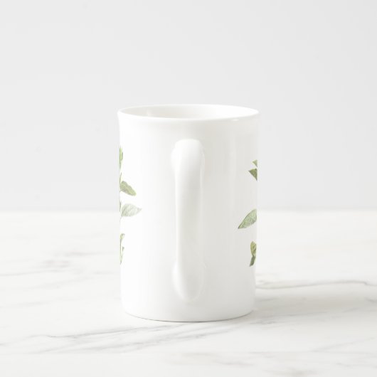 FRESH OREGANO Bone China Mok (Achterkant)