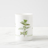 FRESH OREGANO Bone China Mok (Voorkant)
