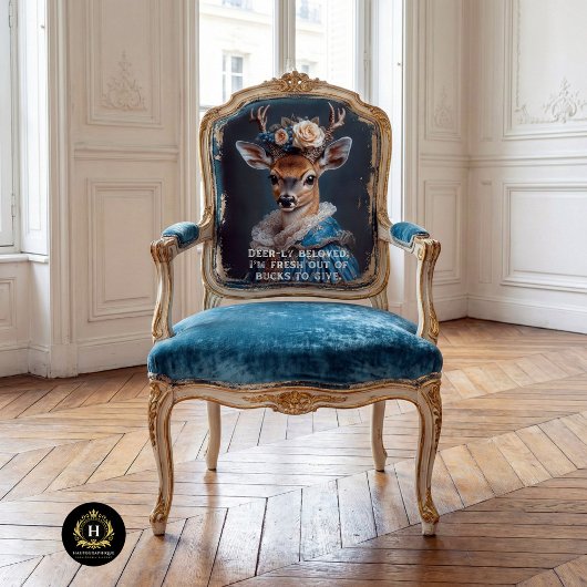 Fresh Out Of Bucks Om Sassy Deer Decoupage Te Geve Tissuepapier