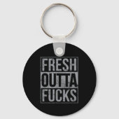Fresh Outta Fors Funny Sarcasm  Sleutelhanger (Voorkant)