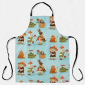 Fresh Palette Apron Schort (Voorkant)