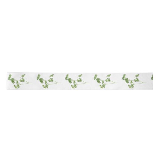 FRESH PARSLEY 3-inch breedband Satijnen Lint (Voorkant)