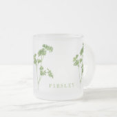 FRESH PARSLEY Frosted Glass Mok (Voorkant rechts)