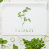 FRESH PARSLEY Kitchen Towel Theedoek (Gevouwen)