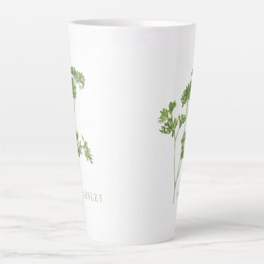 FRESH PARSLEY Tall Latte Mok (Voorkant)