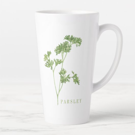 FRESH PARSLEY Tall Latte Mok (Rechts)