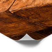 Fresh Peaches on Wood a Rustic Still Life Poster (Hoek)