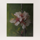 Fresh Pink Cherry Blossom Spring Floral Foto Legpuzzel (Verticaal)