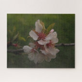 Fresh Pink Cherry Blossom Spring Floral Foto Legpuzzel (Horizontaal)