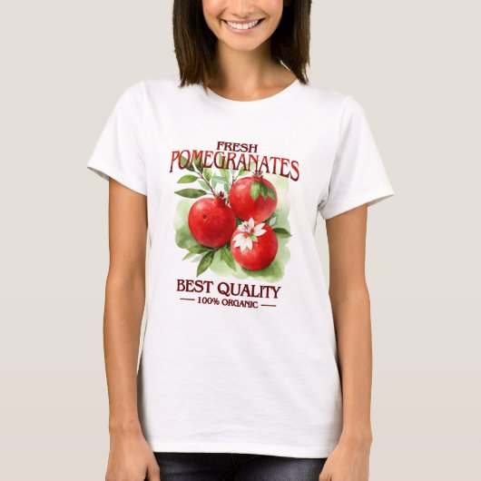 Fresh Pomegranates - Best Quality T-shirt (Voorkant)