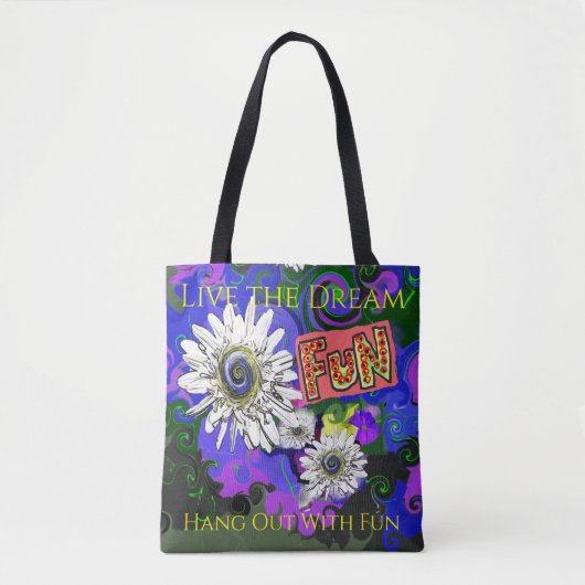 Fresh Pop Art Tote Bag (Voorkant)