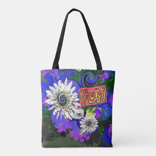 Fresh Pop Art Tote Bag (Achterkant)