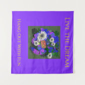 Fresh Pop Art Wandkleed (Voorkant (horizontaal))