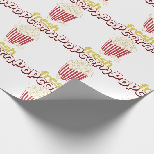 Fresh Popcorn Cadeaupapier (Hoek)