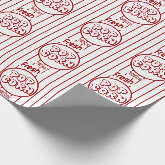 Fresh Popcorn Cadeaupapier (Hoek)