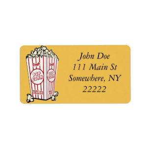 Fresh Popcorn Etiket