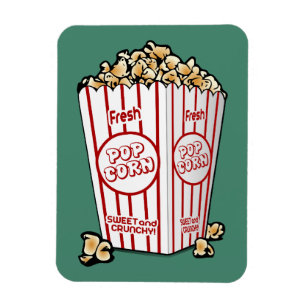 Fresh Popcorn Magneet
