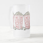 Fresh Popcorn Matglas Bierpul (Voorkant links)