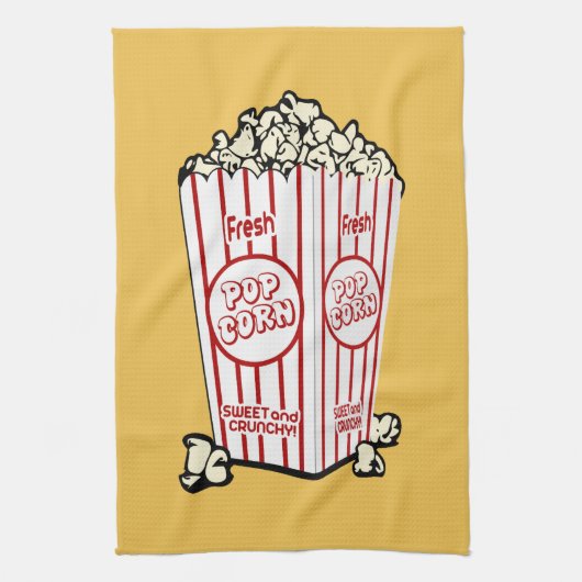 Fresh Popcorn Theedoek (Verticaal)