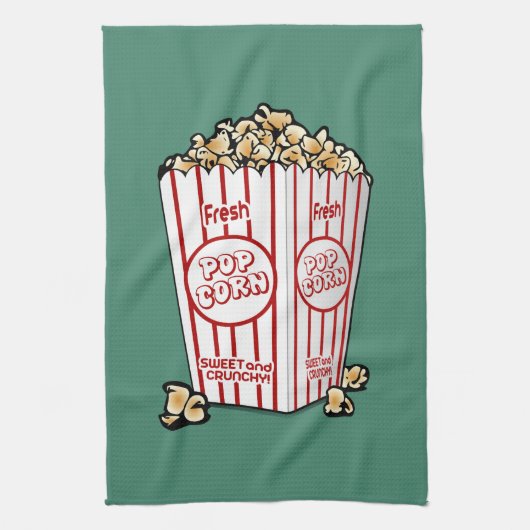 Fresh Popcorn Theedoek (Verticaal)