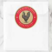  Fresh Poultry Label Sjabloon (Tas)