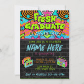 Fresh Prince 90s High School Afstudeerfeest Kaart (Voorkant)