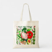 Fresh Produce Art Grocery Tas (Achterkant)