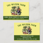 Fresh Produce Farmers Visitekaartje (Voorkant / Achterkant)