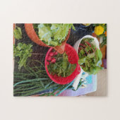 Fresh Produce Garden Goodness Harvest Time Legpuzzel (Horizontaal)