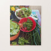 Fresh Produce Garden Goodness Harvest Time Legpuzzel (Verticaal)