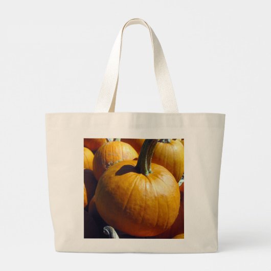 Fresh Pumpkin Pie Canvas tas (Achterkant)
