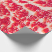 Fresh raw beef steak marbled meat texture close up cadeaupapier (Hoek)